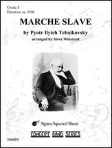 Marche Slave Op. 31 Concert Band sheet music cover